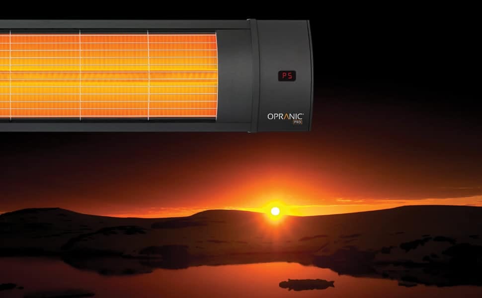 PRO-V70 opranic with a sunset background