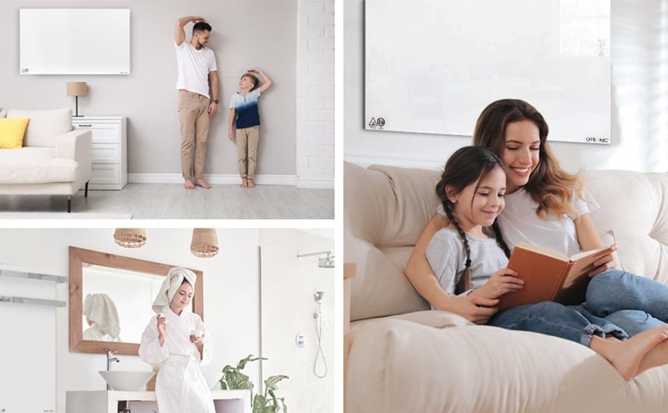 Opranic P-Series Bathroom, livingroom and bedroom