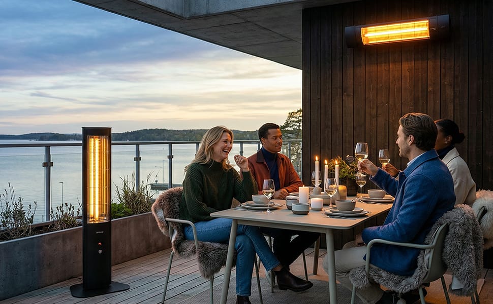Infravärmare bäst i test 2026: därför ger Opranic mest värmeprestanda per watt